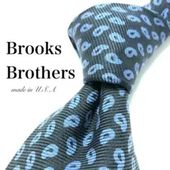 ★【極美品】 Brooks Brothers ネクタイ 小紋柄 ブラックのサムネイル