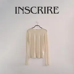 再値下げしましたINSCRIRE アンスクリアシルバーニット VERMEIL par iena レディース ニット 「INSCRIRE/アンスクリア