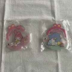 カスタムアクリルチャーム マイメロディ タキシードサム アクリルキーホルダー