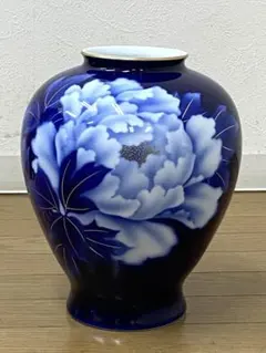 #7542 山崎光洋作 花瓶 美品 山崎光洋 ターコイズ 陶器花瓶 木箱あり 光洋窯 - メルカリ