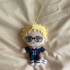 【ハイキュー】 月島蛍 ぬいぐるみキーホルダー