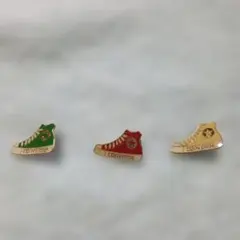ピンバッジ　コンバース3種