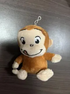 おさるのジョージ マスコット キーホルダー
