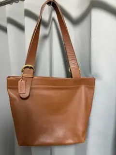 Coach コーチ レザー トート グリーン 4140 - メルカリ