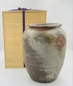 古備前　茶壺　 古民芸 　花瓶　置物飾り Yahoo!オークション -「古備前 壺」(備前) (日本の陶磁)の落札