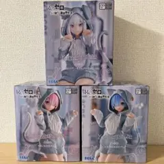 リゼロ　yumemirize もふもふパック　3体セット