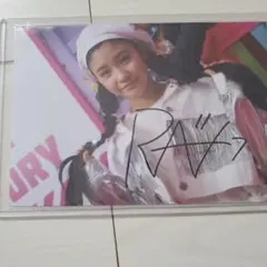 kconla 石井蘭 サイン KCON LA ME:I 石井蘭 サイン入りカード - メルカリ