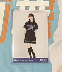 乃木坂46 菅原咲月 生写真 真夏の全国ツアー2025tシャツB ver ヒキ