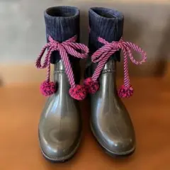 MARC BY MARC JACOBS ポンポン付き　レインシューズ　イタリア製のサムネイル