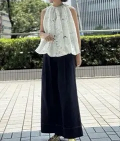 Cygne. 袖バルーン刺繍ブラウス Aman 美品♡Cygne シーニュ♡袖バルーン刺繍ブラウス Aman - メルカリ