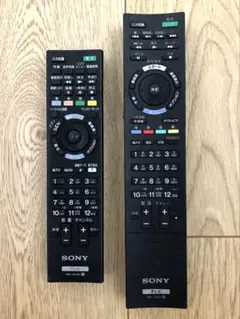 SONY　テレビリモコン　RM-JD021　RM-JD030のサムネイル