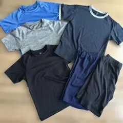 ユニクロ　ドライEX Tシャツ　ハーフパンツ　まとめ売り　150サイズ