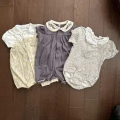 半袖ロンパース3点セット