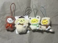 ポムポムプリン チームプリン もこもこマスコット（全4種）