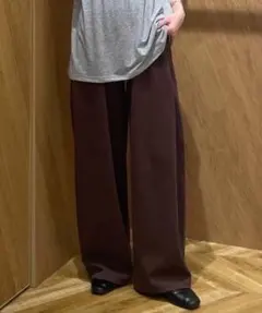 y*n様 ★JEANASIS ジーナシス【接触冷感】スウェットコクーンタックパン