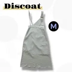【WEB限定】Discoat ワンショルジャンパースカート アシメ ベージュ M