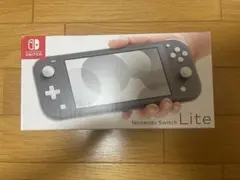 Nintendo SwitchLite グレー本体　充電器、箱付き
