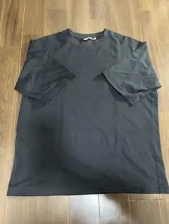 UNIQLO ブラック　クルーネックU tシャツ　Lサイズ　黒
