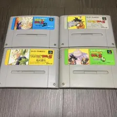 匿名配送　送料無料　ドラゴンボールZ 4本セット　スーパーファミコン