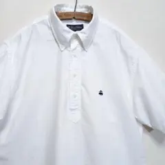 Lサイズ ブルックスブラザーズ オックスフォード プルオーバー ポロカラーシャツ