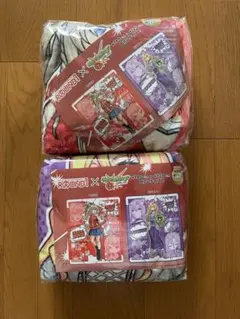 ROUND1 ✖️モンストコラボブランケット　マサムネ　ルシファー２種セット