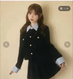 Titty&Co. ツイードジャケット&プリーツスカート セットアップ - メルカリ
