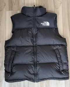 THE NORTH FACE ブラック ヌプシダウンベスト XL