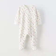 ZARA ハート ジャンプスーツ ロンパース 6-9ヶ月