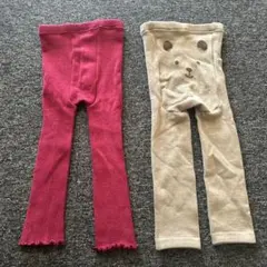 ユニクロ　キッズ スパッツ レギンス 2点セット