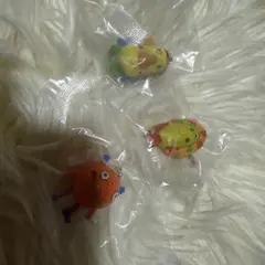 ナンジャモンジャ カプセルフィギュアキーホルダー ミドリ vol.1 3点セット