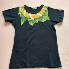 Hula Lehua 半袖Tシャツ ブラック Sサイズのサムネイル