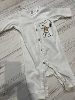 H&M スヌーピー ロンパース 60センチ