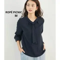 ym様専用　ROPÉ PICNIC　ロペピクニック　ボウタイブラウスM 38