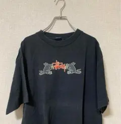 【希少】Old Stussy ratpack 90's紺タグ Tシャツ 短丈