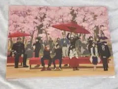呪術廻戦　桜の下のキャラクター A4クリアファイル