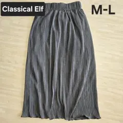 Classical Elf プリーツスカート M-L グレー