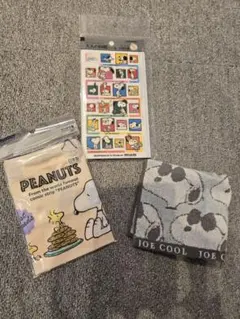 【新品】3点セット　おかいものスヌーピーのサムネイル
