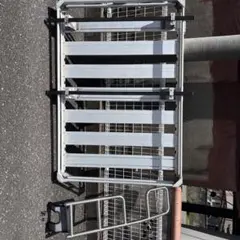 デリカd5純正オプションキャリアラダーベースバーセット ヘビー 