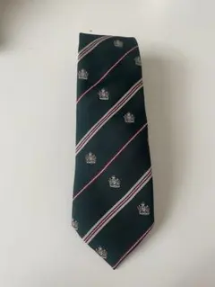 ダークグリーン 制服ネクタイ　イーストボーイ