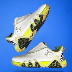 あ*こ様  アディダス ゴルフシューズ ネオンイエロー ダイヤル式 あ*こ様 adidas アディダス ゴルフシューズ ネオンイエロー ダイヤル式