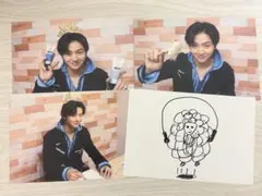 藤本洸大　ポストカード　nuts live 洸大のサイコロジーアート 4枚セット 藤本洸大 NATSLIVE サイコロジーアート カードセット - メルカリ