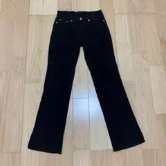 CIMARRON ブラック コーデュロイパンツ フレア