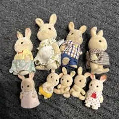 シルバニアファミリー　ウサギファミリー　まとめ売り　赤ちゃんなど