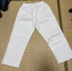 ブランシェスbranshes ロングパンツ ホワイト 150cm