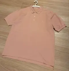 パパス Papas 鹿の子 ポロシャツ L コーラルピンク ヘミングウェイのサムネイル
