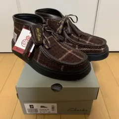 レア限定品　クラークス　clarks トービュー　torview ハリスツイード