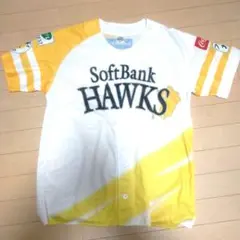 SoftBank Hawks ユニフォーム ホワイト/イエロー