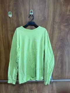 XLARGE 長袖Tシャツ ライトグリーン バックプリント