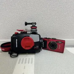 美品】OLYMPUS tg-5 水中カメラ ハウジング セット PT-058 - メルカリ