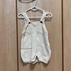【値下げ】ベビー服 バースデイニットサロペット